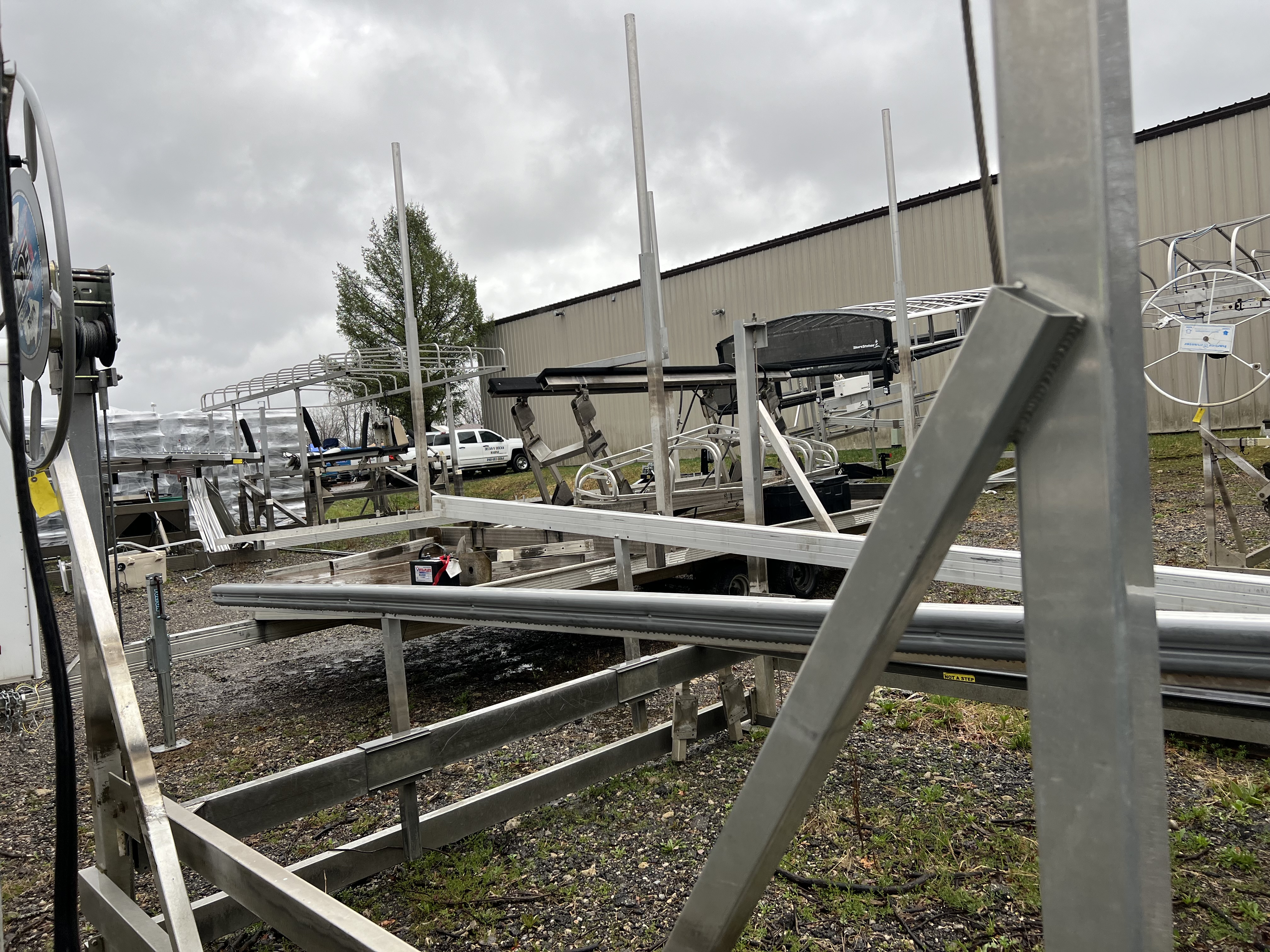 Boat Trailers, Outboard Motors and Hoists Decks N' Docks Marine